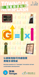 煤氣資訊站（2022年1月 - 2月）