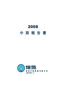 2008年中期报告书
